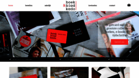 What Boekenbladkado.nl website looked like in 2019 (4 years ago)