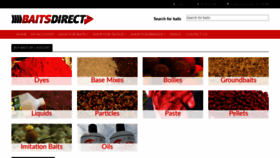 What Baitsdirect.com website looked like in 2019 (4 years ago)