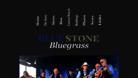 What Bluestonebluegrass.com website looked like in 2019 (4 years ago)