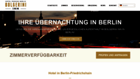 What Bolgerini-inn.de website looked like in 2019 (4 years ago)