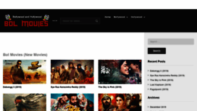 What Bolmovies.com website looked like in 2019 (4 years ago)