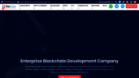 What Blockchainappsdeveloper.com website looked like in 2019 (4 years ago)