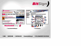 What Bitsign.de website looked like in 2019 (4 years ago)