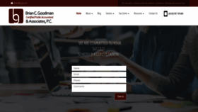 What Bcgcpa.com website looked like in 2019 (4 years ago)