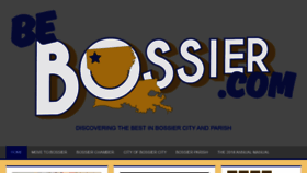 What Bebossier.com website looked like in 2019 (4 years ago)