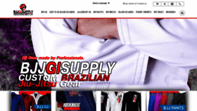 What Bjjgisupply.com website looked like in 2019 (4 years ago)