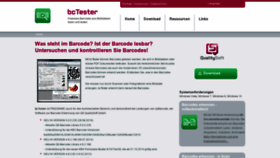 What Bctester.de website looked like in 2019 (4 years ago)