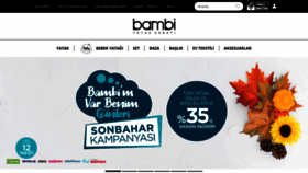 What Bambi.com.tr website looked like in 2019 (4 years ago)