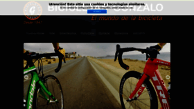 What Bicicletasgonzalo.es website looked like in 2019 (4 years ago)