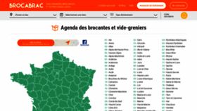 What Brocabrac.fr website looked like in 2019 (4 years ago)