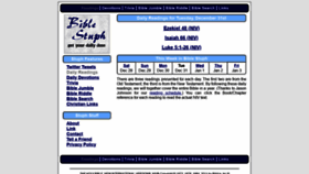 What Biblestuph.com website looked like in 2019 (4 years ago)