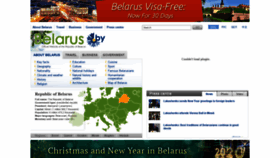 What Belarus.by website looked like in 2019 (4 years ago)