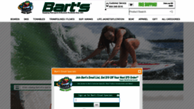 What Bartswatersports.com website looked like in 2020 (4 years ago)