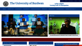 What Buruniv.ac.in website looked like in 2020 (4 years ago)