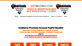 What Buyextmatrixpremium.com website looked like in 2020 (4 years ago)