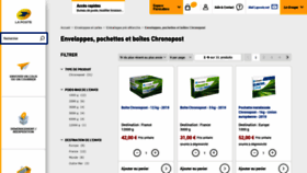 What Boutique.chronopost.fr website looked like in 2020 (4 years ago)