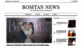 What Bomtan.net website looked like in 2020 (4 years ago)