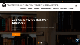 What Bibliotekajerzmanowice.pl website looked like in 2020 (4 years ago)