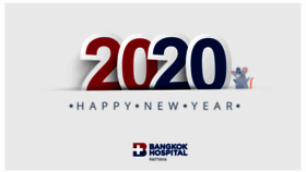 What Bangkokpattayahospital.com website looked like in 2020 (4 years ago)