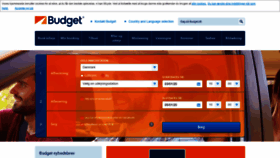 What Budget.dk website looked like in 2020 (4 years ago)