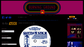 What Burningtheground.net website looked like in 2020 (4 years ago)