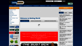 What Bettingworld.co.za website looked like in 2020 (4 years ago)