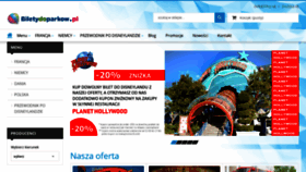 What Biletydoparkow.pl website looked like in 2020 (4 years ago)