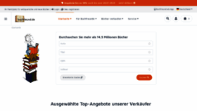 What Buchfreund.de website looked like in 2020 (4 years ago)
