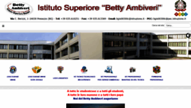 What Bettyambiveri.edu.it website looked like in 2020 (4 years ago)