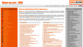 What Bazar-az.com website looked like in 2020 (4 years ago)