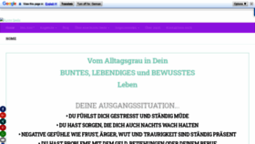 What Bunteseele.de website looked like in 2020 (4 years ago)