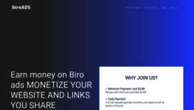 What Biroads.com website looked like in 2020 (5 years ago)