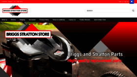 What Briggsstrattonstore.com website looked like in 2020 (4 years ago)
