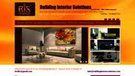 What Buildinginteriorsolutions.com website looked like in 2020 (4 years ago)
