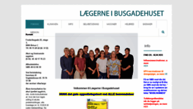 What Busgadehuset.dk website looked like in 2020 (4 years ago)