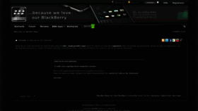 What Blackberrybase.de website looked like in 2020 (4 years ago)