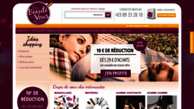 What Beaute-coiffure.fr website looked like in 2020 (4 years ago)