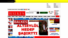 What Balkesgazetesi.com website looked like in 2020 (4 years ago)