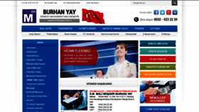 What Burhanyay.com.tr website looked like in 2020 (4 years ago)