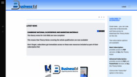 What Businessed.co.uk website looked like in 2020 (4 years ago)