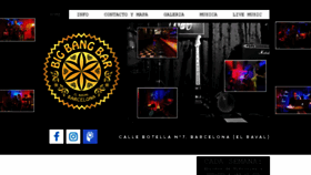 What Bigbangbarcelona.com website looked like in 2020 (4 years ago)
