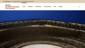 What Basilicaorsiniana.it website looked like in 2020 (4 years ago)