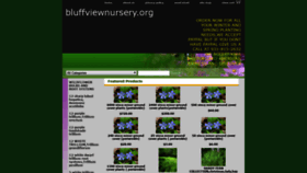 What Bluffviewnursery.org website looked like in 2020 (4 years ago)