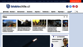 What Biobiochile.cl website looked like in 2020 (4 years ago)