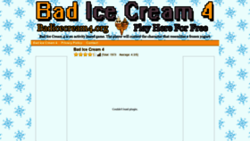 What Badicecream4.org website looked like in 2020 (4 years ago)