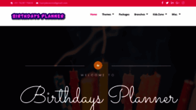 What Birthdaysplanner.com website looked like in 2020 (4 years ago)