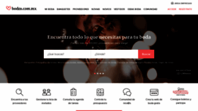 What Bodas.com.mx website looked like in 2020 (4 years ago)