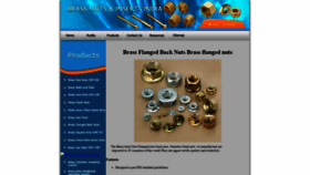 What Brass-flanged-back-nuts.brass-nuts-inserts.com website looked like in 2020 (4 years ago)
