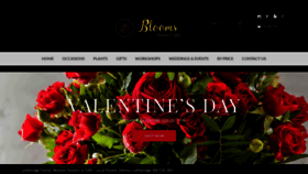 What Bloomsflowersandgifts.com website looked like in 2020 (4 years ago)