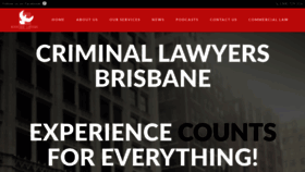 What Bosscherlawyers.com website looked like in 2020 (4 years ago)